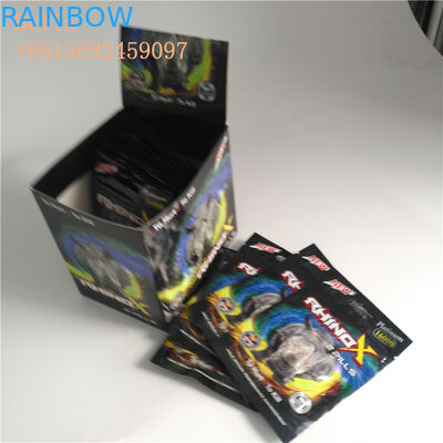 Il logo ha personalizzato i sacchetti di plastica che imballano la chiusura lampo del wWith per le pillole la borsa d'imballaggio della serratura dello zip