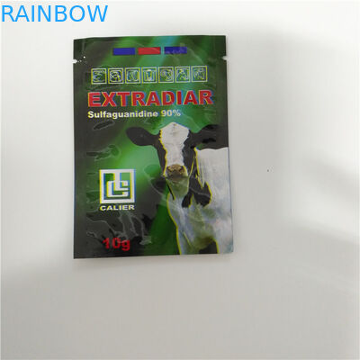 Sacchetto superiore dell'alimento per animali domestici della chiusura lampo