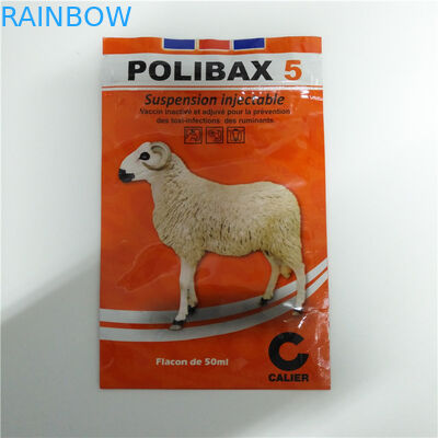 Sacchetto superiore dell'alimento per animali domestici della chiusura lampo