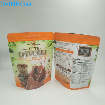 Il commestibile sta sulla stampa di Gravnre del sacchetto della chiusura lampo per la dimensione su misura biscotto