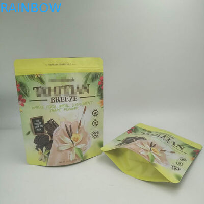 Borsa su ordinazione che imballa, borse dello spuntino di stampa dei chip che imballano con la chiusura lampo