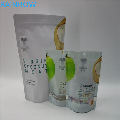 Sacchetti di plastica della finestra trasparente che imballano per la bustina dello zucchero della noce di cocco