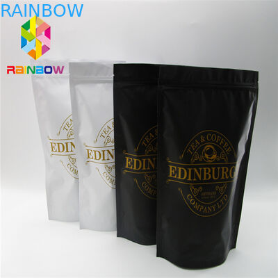 L'imballaggio laminato dei sacchetti di plastica del di alluminio, termosaldato sta sulle borse con la valvola