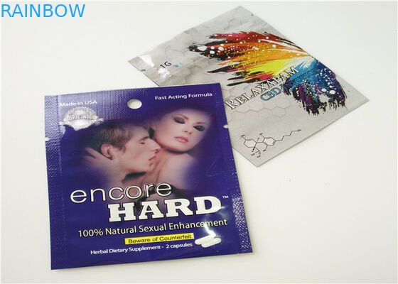 Stia sulle borse del di alluminio per l'imballaggio della pillola del platino 15000 dello Swag di rinoceronte 7