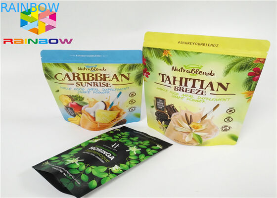 L'imballaggio della borsa di polvere del proteina del siero/polvere pura del proteina del siero del di alluminio che imballa Pags/sta sulle borse a chiusura lampo