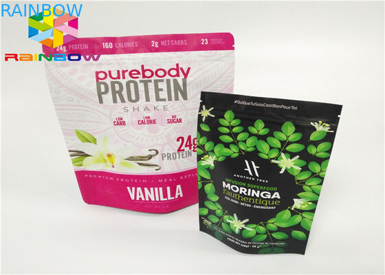 L'imballaggio della borsa di polvere del proteina del siero/polvere pura del proteina del siero del di alluminio che imballa Pags/sta sulle borse a chiusura lampo