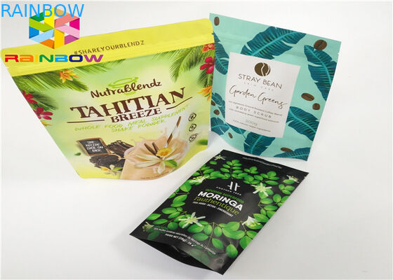 L'imballaggio della borsa di polvere del proteina del siero/polvere pura del proteina del siero del di alluminio che imballa Pags/sta sulle borse a chiusura lampo