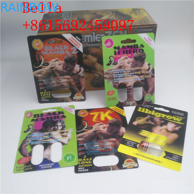 Imballaggio della carta della bolla della pillola del sesso di Hardsteel EXtacy