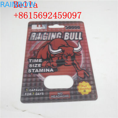 Bolla di plastica materiale riciclata che imballa forma su misura con la stampa di effetto 3D