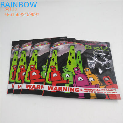 Sacchetti di plastica di piccola dimensione che imballano il commestibile per di erbe/pillole