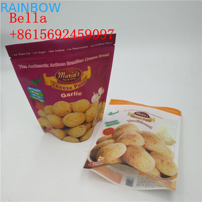 Borsa a chiusura lampo dello spuntino di rivestimento di Matt che imballa resistenza leggera di puntura della prova