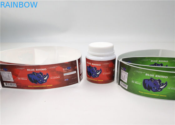 Etichette impermeabili adesive della manica degli strizzacervelli