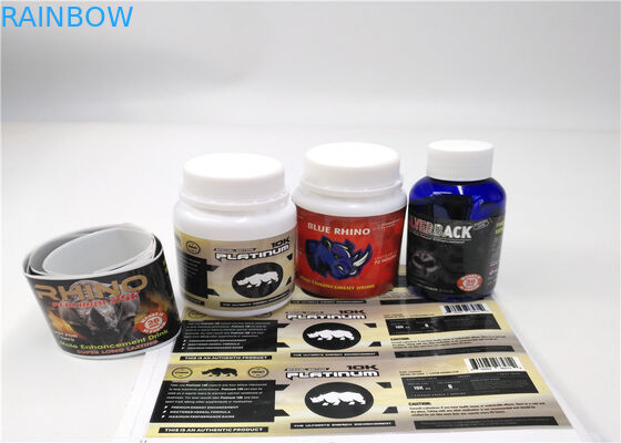 Etichette impermeabili adesive della manica degli strizzacervelli