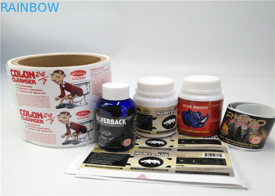 Etichette impermeabili adesive della manica degli strizzacervelli