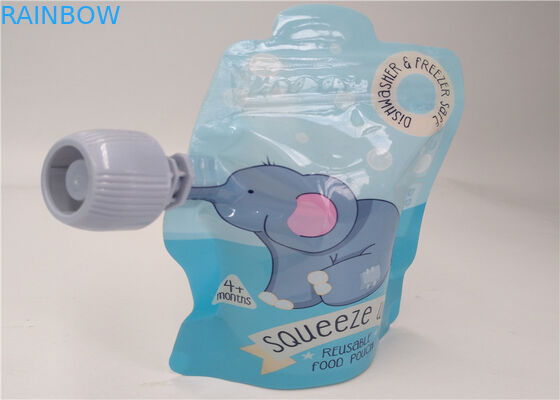 Borsa liquida trasparente del becco per la bevanda/l'imballaggio bevanda di energia