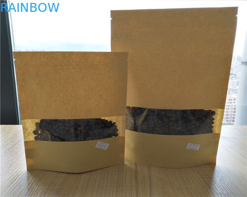 La radura della facciata frontale ha personalizzato i sacchi di carta per polvere/Candy/caffè