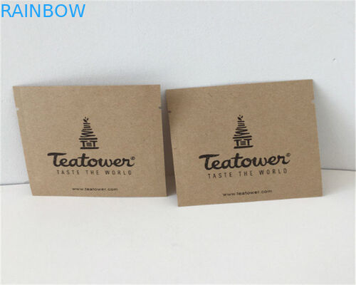 La radura della facciata frontale ha personalizzato i sacchi di carta per polvere/Candy/caffè