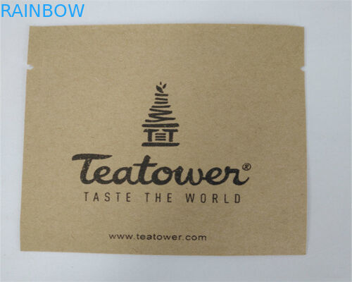 La radura della facciata frontale ha personalizzato i sacchi di carta per polvere/Candy/caffè