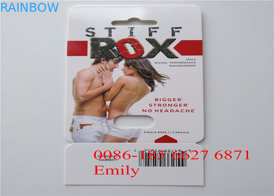 Blister conveniente delle pillole di rinoceronte che imballa con l'effetto di superficie di goffratura