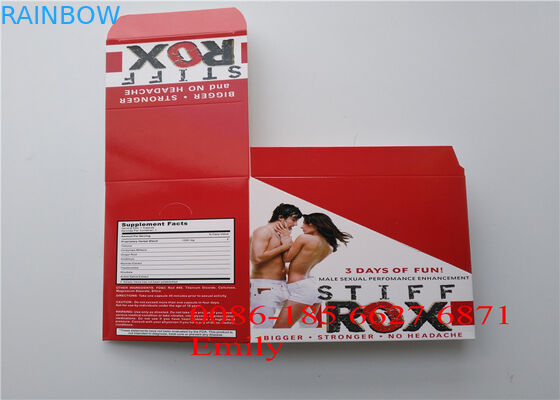 Bolla di plastica di stampa UV che imballa dimensione su misura per le pillole medicinali