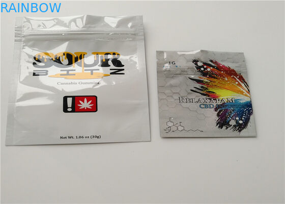 Materiale opaco d'imballaggio di incenso di erbe OPP del di alluminio con colore trasparente