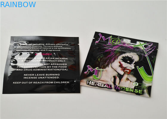 Materiale opaco d'imballaggio di incenso di erbe OPP del di alluminio con colore trasparente