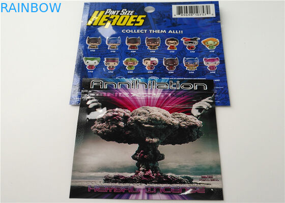 Materiale opaco d'imballaggio di incenso di erbe OPP del di alluminio con colore trasparente