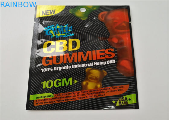 Materiale opaco d'imballaggio di incenso di erbe OPP del di alluminio con colore trasparente