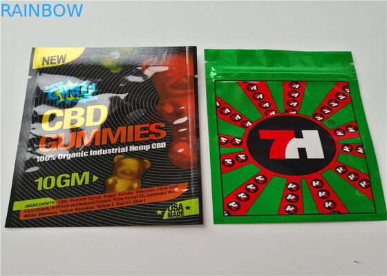 Materiale opaco d'imballaggio di incenso di erbe OPP del di alluminio con colore trasparente