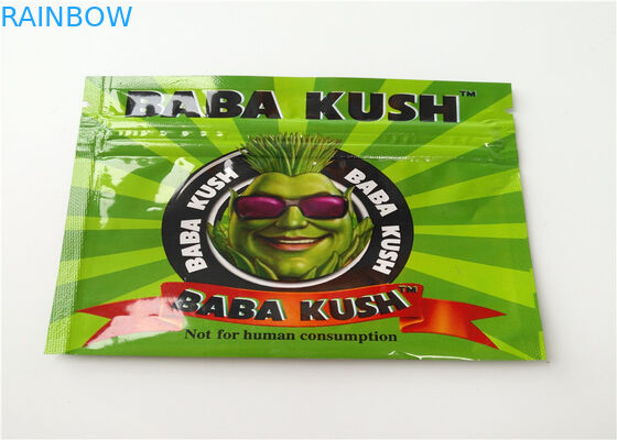 Materiale opaco d'imballaggio di incenso di erbe OPP del di alluminio con colore trasparente