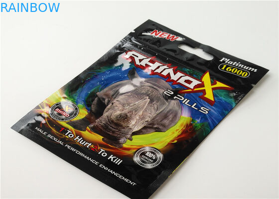 Materiale opaco d'imballaggio di incenso di erbe OPP del di alluminio con colore trasparente