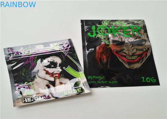 Materiale opaco d'imballaggio di incenso di erbe OPP del di alluminio con colore trasparente