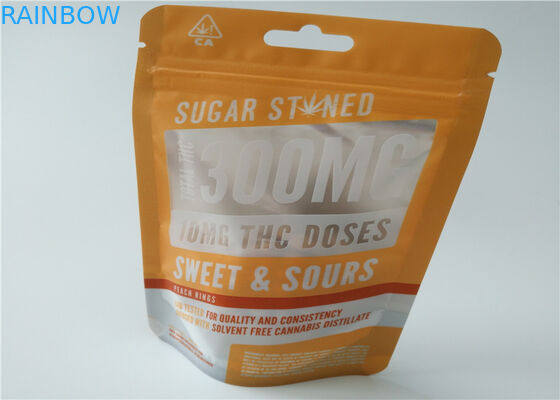 Materiale opaco d'imballaggio di incenso di erbe OPP del di alluminio con colore trasparente