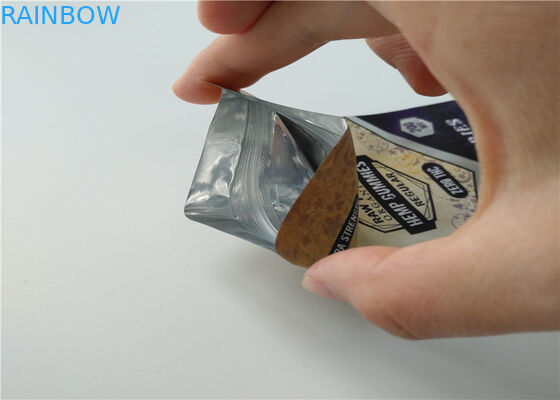 Incenso di erbe di piccola dimensione che imballa logo su ordinazione stampato con lo strato di alluminio laminato