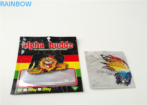 Incenso di erbe di piccola dimensione che imballa logo su ordinazione stampato con lo strato di alluminio laminato