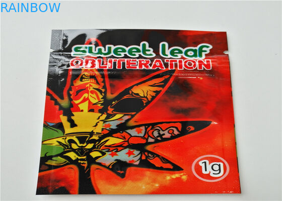 Incenso di erbe di piccola dimensione che imballa logo su ordinazione stampato con lo strato di alluminio laminato