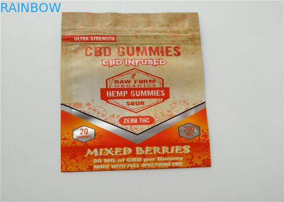 Incenso di erbe di piccola dimensione che imballa logo su ordinazione stampato con lo strato di alluminio laminato