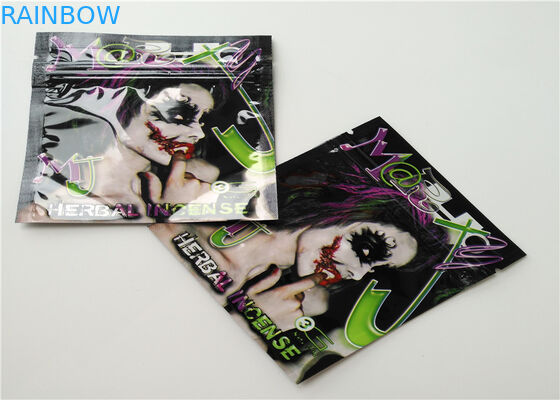 Abbottoni la rotocalcografia d'imballaggio di incenso di erbe della chiusura con la guarnizione ermetica della chiusura lampo