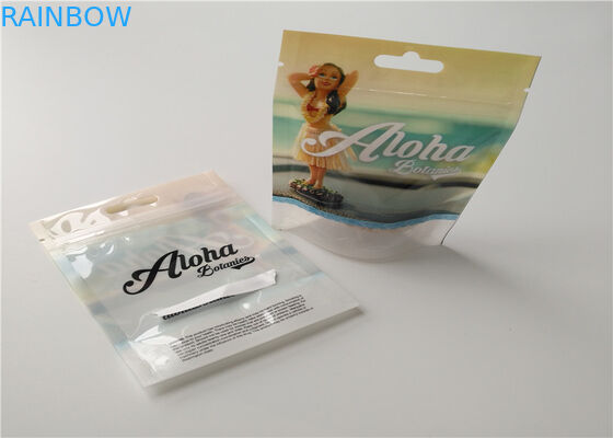 Abbottoni la rotocalcografia d'imballaggio di incenso di erbe della chiusura con la guarnizione ermetica della chiusura lampo