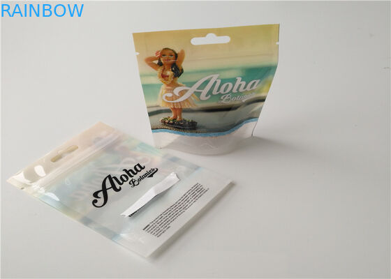 Incenso di erbe risigillabile che imballa, borse di plastica di THC della chiusura lampo per l'imballaggio della pillola