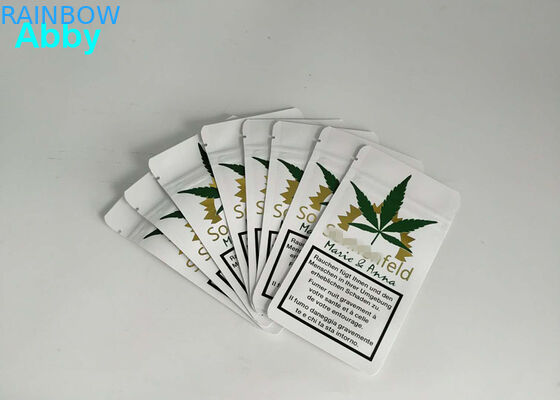 Il di alluminio di Matt dell'oro di stampa insacca il rinforzo 10000 MOQ del lato della barriera di gas