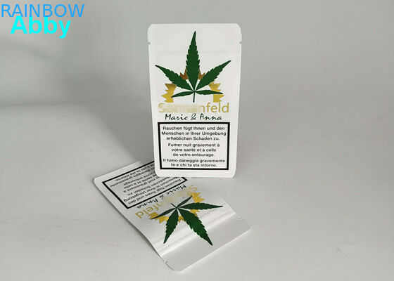 Il di alluminio di Matt dell'oro di stampa insacca il rinforzo 10000 MOQ del lato della barriera di gas