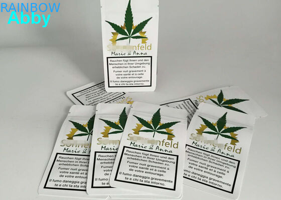 Il di alluminio di Matt dell'oro di stampa insacca il rinforzo 10000 MOQ del lato della barriera di gas