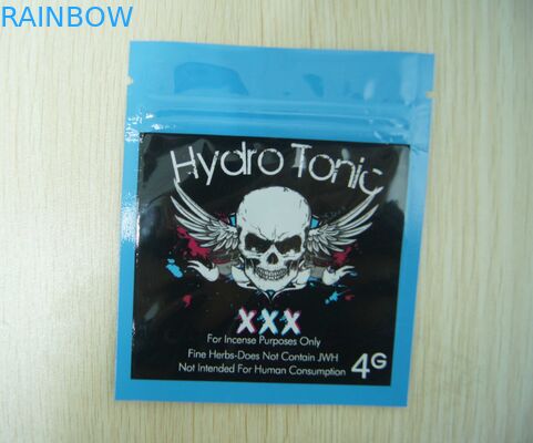 Incenso di erbe che imballa, borse di plastica materiali dell'alta barriera della chiusura lampo del PE