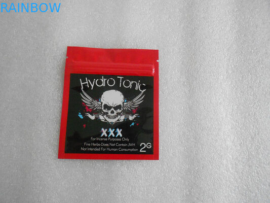 Incenso di erbe che imballa, borse di plastica materiali dell'alta barriera della chiusura lampo del PE