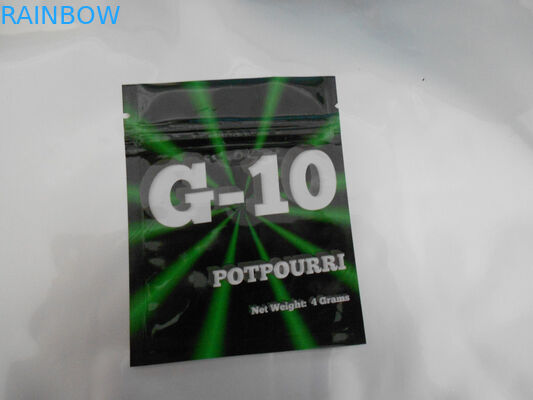 Imballaggio di erbe autoadesivo di incenso rispettoso dell'ambiente per le capsule di CBD