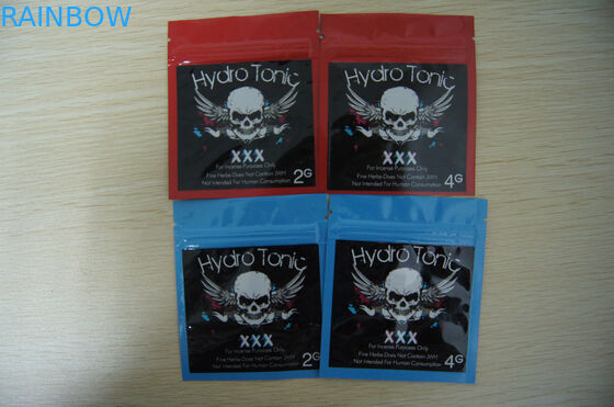 Imballaggio di erbe autoadesivo di incenso rispettoso dell'ambiente per le capsule di CBD