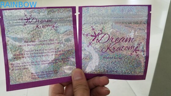 3 colore stampato abitudine impermeabile laterale franco - 20180816 - 9 del sacchetto della guarnizione di grammo tre