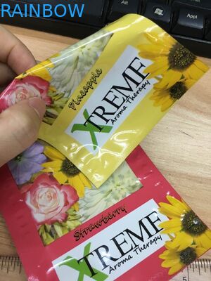 Incenso di erbe che imballa, borse mediche del fiore di CBD del di alluminio con otto colori