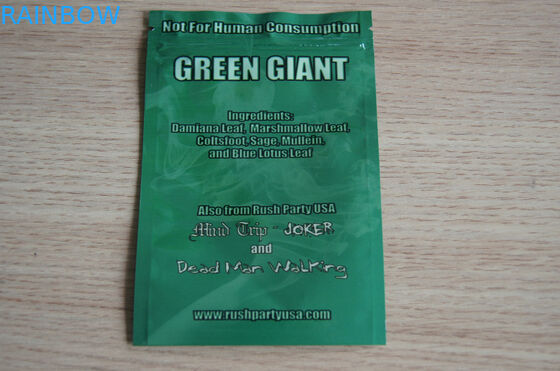 Chiaro incenso di erbe anteriore che imballa logo su ordinazione riciclabile per permesso del tabacco